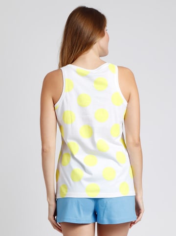 Disney Pyjama in Weiß/ Hellblau