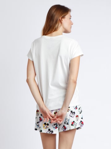 admas Pyjama in Weiß