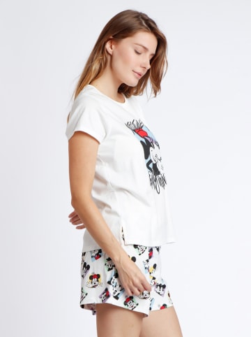 admas Piżama w kolorze białym