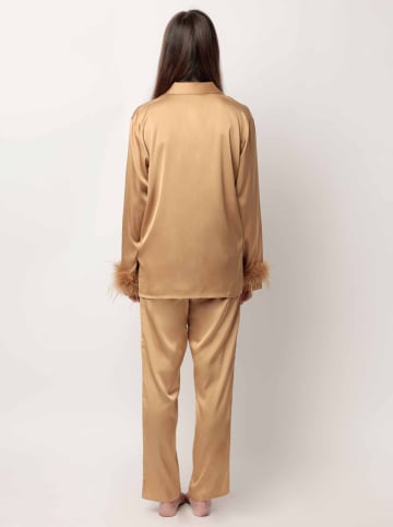 admas Pyjama in Gold