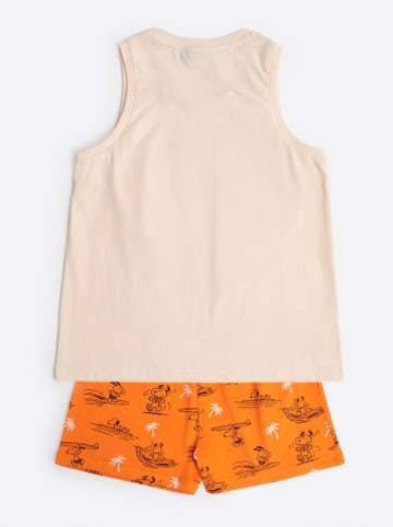 admas Pyjama oranje