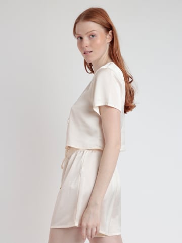 admas Pyjama in Creme