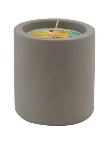 Candle Brothers Duftkerze "Citronella Grey" in Grau - 270 g