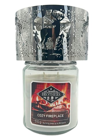 Candle Brothers 2-częściowy zestaw w kolorze srebrnym