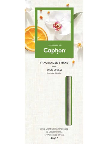 CANDEL-LITE Pałeczki zapachowe (6 szt.) "White Orchid"