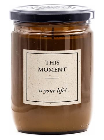 Candle Brothers Duftkerze "This Moment" in Hellbraun - 360 g