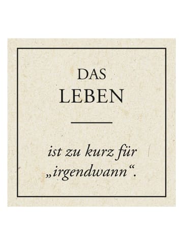 Candle Brothers Duftkerze "Das Leben" in Braun - 360 g