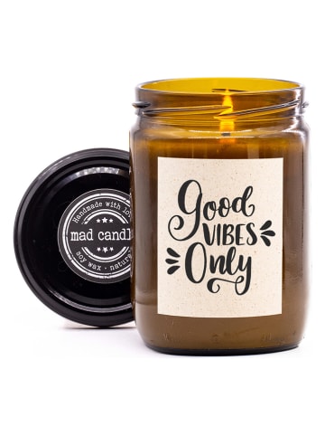 Candle Brothers Duftkerze "Good Vibes Only" in Braun - 360g