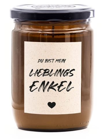 Mad Candle Duftkerze "Lieblingsenkel" in Hellbraun - 360 g