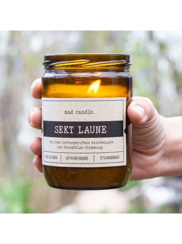 Candle Brothers Duftkerze "Sektlaune" in Braun - 360 g