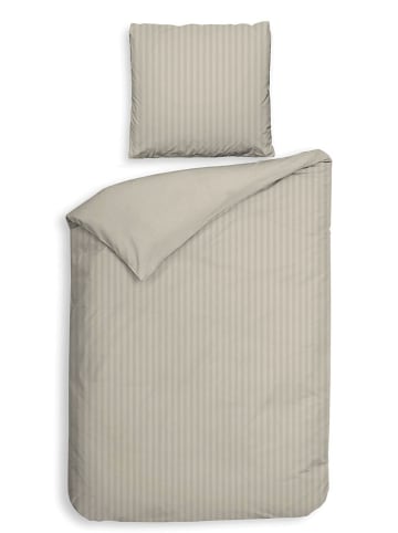 Heckett Lane Satijnen beddengoedset "Banda" beige