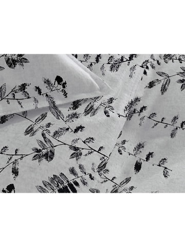 HNL Komplet pościeli flanelowej "Rocco" w kolorze jasnoszarym