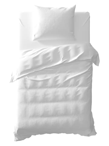Yellow Bettwäsche-Set "Cialda" in Weiß
