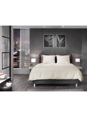 Yellow Renforcé beddengoedset "Cialda" wit