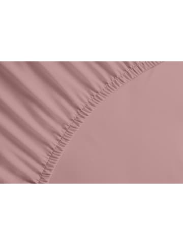 Heckett Lane Perkal hoeslaken ''Mumbai'' oudroze