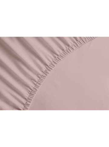 Heckett Lane Perkal hoeslaken ''Mumbai'' lichtroze