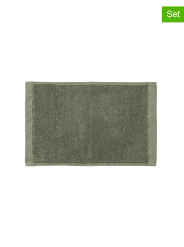 HNL 3-delige set: gastendoeken "Premium" kaki