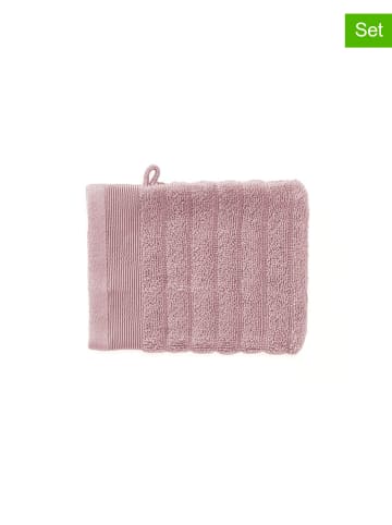 HNL 3-delige set: washandjes "Prestige" lichtroze