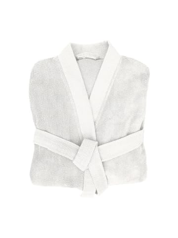 Heckett Lane Szlafrok "Premium" w kolorze białym