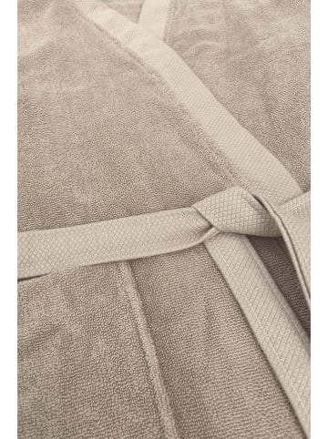 Heckett Lane Bademantel ''Premium'' in Beige