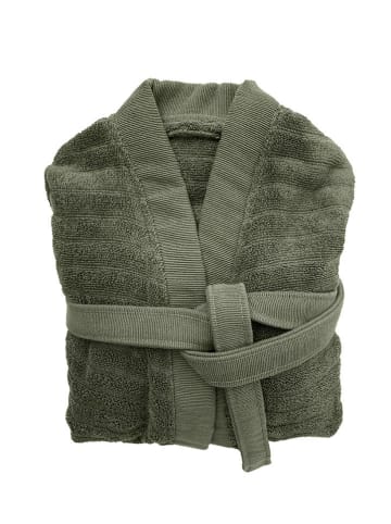 Heckett Lane Szlafrok "Prestige" w kolorze zielonym