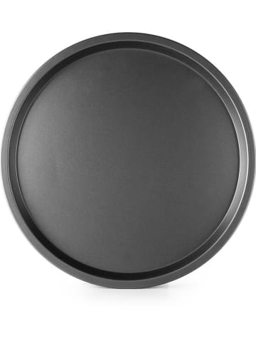 Ibili Blacha "Karamel" w kolorze czerwonym do pizzy - Ø 32 cm