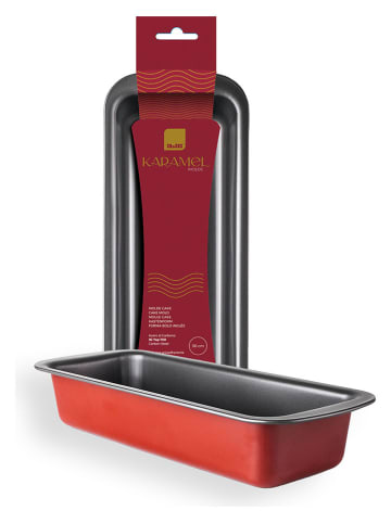 Ibili Cakevorm "Karamel" rood - (B)30 x (H)11 x (D)7 cm