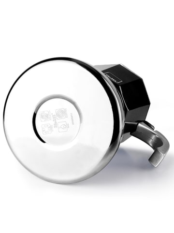 Ibili Percolator "Elba" zwart/zilverkleurig - 450 ml