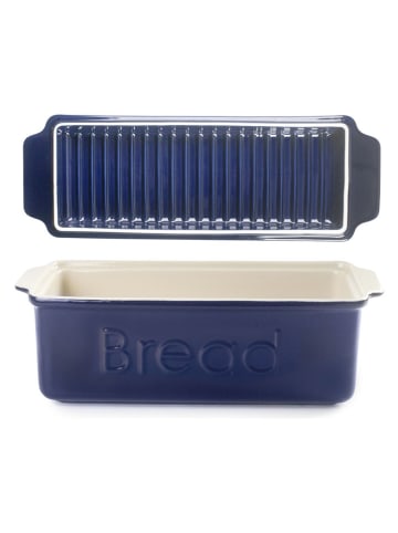 Ibili 2-delige set: cakevorm blauw - (B)24,5 x (H)10 cm