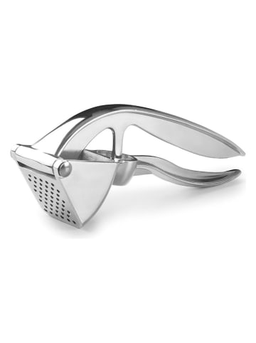 Ibili Edelstahl-Knoblauchpresse - (L)16 cm