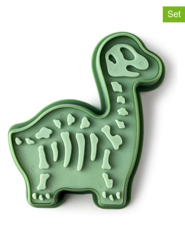 Ibili 2-delige set: koekjesvormpjes groen - 2x 4 stuks