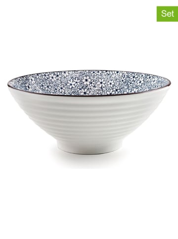 Ibili 3tlg. Ramen-Set ''Sapporo'' in Blau/ Weiß