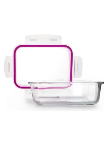 Ibili 3-delige set: vershouddozen ''Basic'' roze - 370 ml