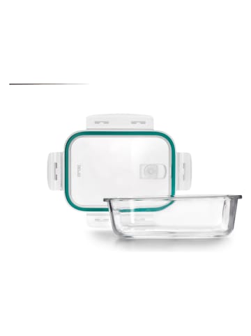 Ibili 3er-Set: Frischhaltedosen ''Basic'' in Türkis - 650 ml