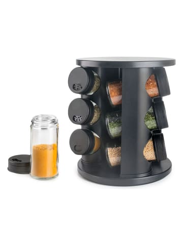 Ibili 10-delige set: kruidenrek zwart