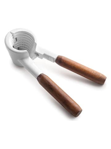 Ibili Nussknacker in Weiß/ Hellbraun - (L)19 cm