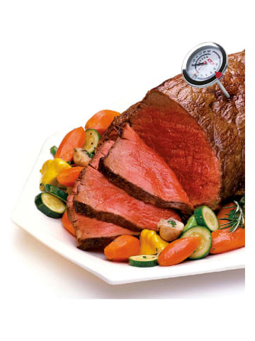 Ibili Digitale keukenthermometer zilverkleurig - (L)15 cm