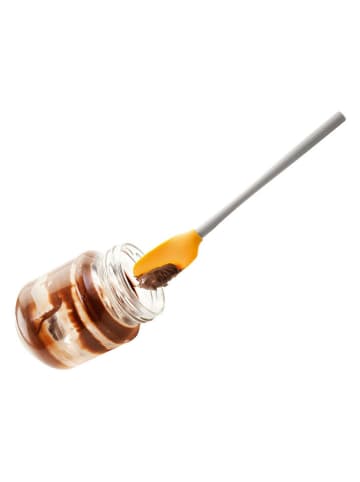 Ibili 2-delige set: spatel en lepel groen/geel - (L)12 cm