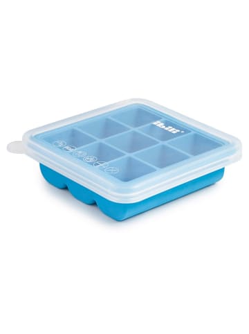 Ibili Silikon-Eiswürfelform in Hellblau