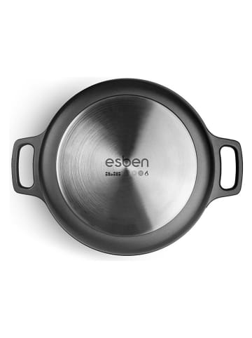 Ibili Smoorpan "Esben" zwart - Ø 32 cm