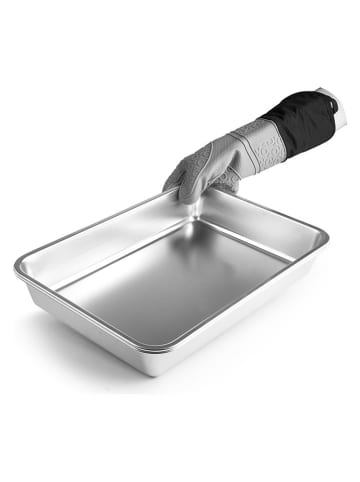 Ibili Siliconen ovenwant grijs/zwart - (L)41 x (B)18,5 cm