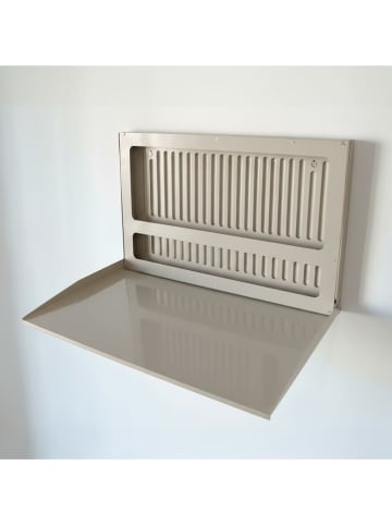 Smarto Metallico Kinder-Klappschreibtisch in Beige - (B)60 x (H)40 x (T)4 cm