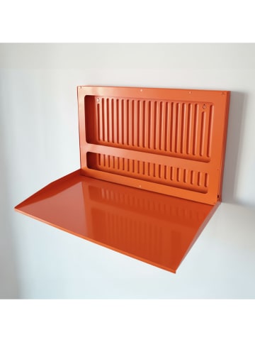 Smarto Metallico Kinderklapbureau oranje - (B)60 x (H)40 x (D)4 cm