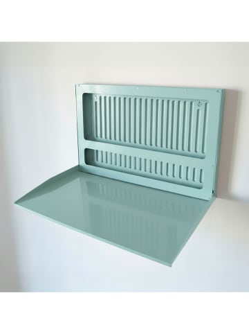 Smarto Metallico Kinderklapbureau lichtblauw - (B)60 x (H)40 x (D)4 cm