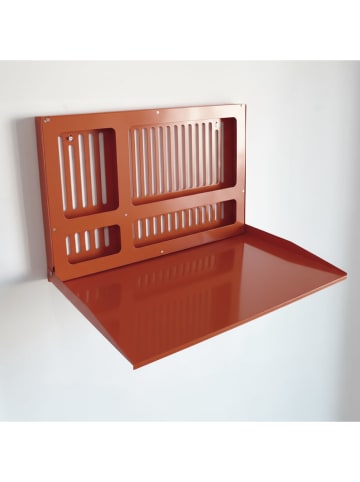 Smarto Metallico Laptopklapbureau oranje - (B)68 x (H)43 x (D)4 cm