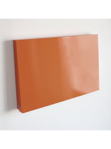 Smarto Metallico Składane biurko w kolorze pomarańczowym pod laptop - 68 x 43 x 4 cm