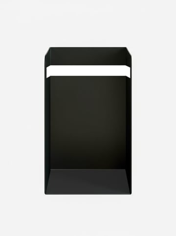 Smarto Metallico Tisch-Aufbewahrungselement in Schwarz - (B)20 x (H)36 x (T)20 cm