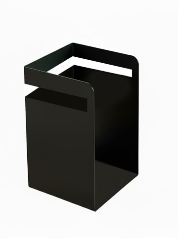 Smarto Metallico Tisch-Aufbewahrungselement in Schwarz - (B)20 x (H)36 x (T)20 cm