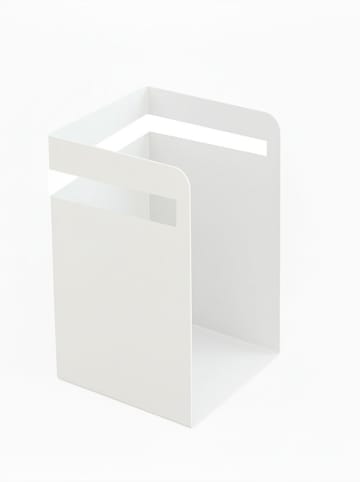 Smarto Metallico Tisch-Aufbewahrungselement in Weiß - (B)20 x (H)36 x (T)20 cm