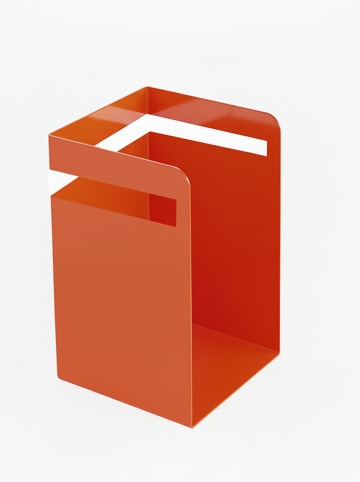 Smarto Metallico Tafelopslagelement oranje - (B)20 x (H)36 x (D)20 cm